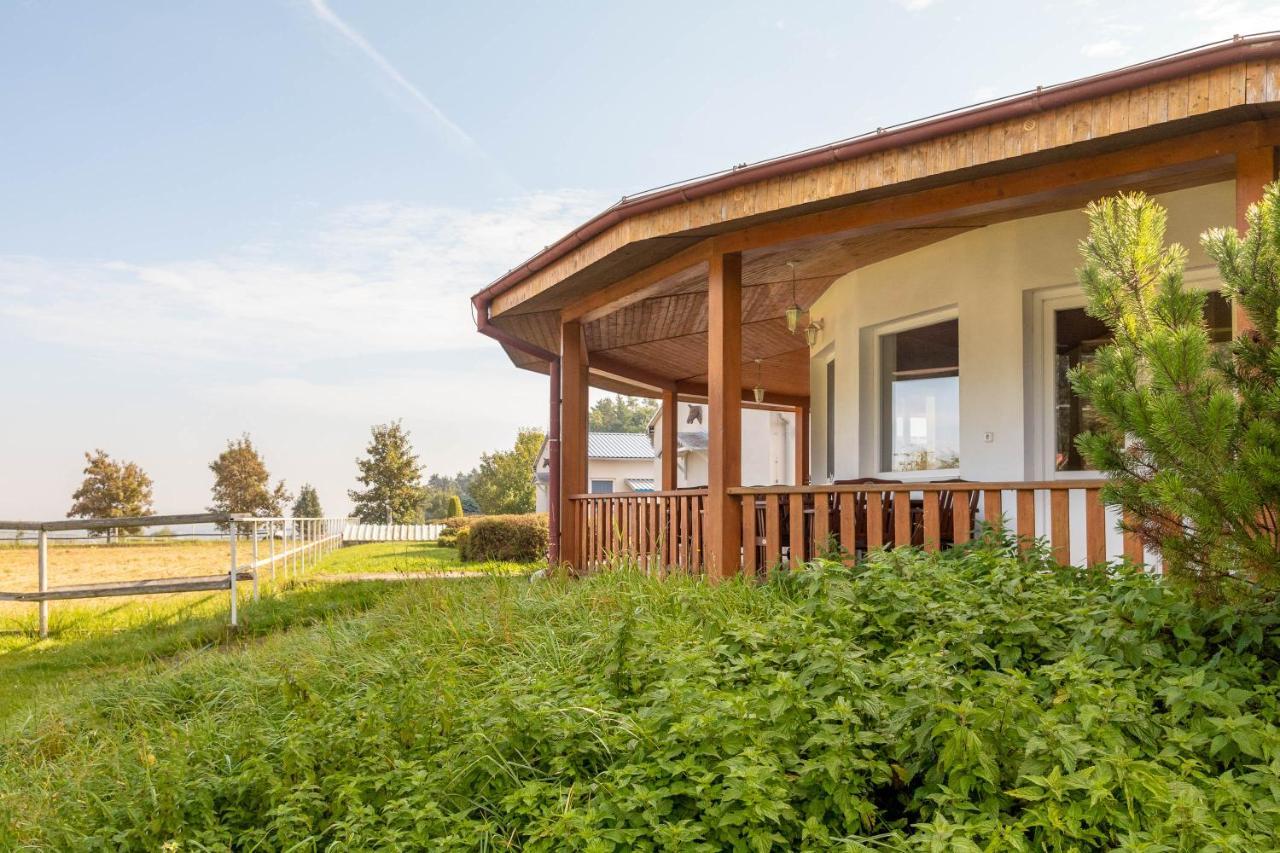 Farma Slunecny Dvur Apartmany A Family Stany Strecha Pod Strechou Hermanuv Mestec Exterior photo